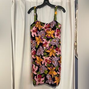 Carolina Herrera Floral Mini Dress size 6